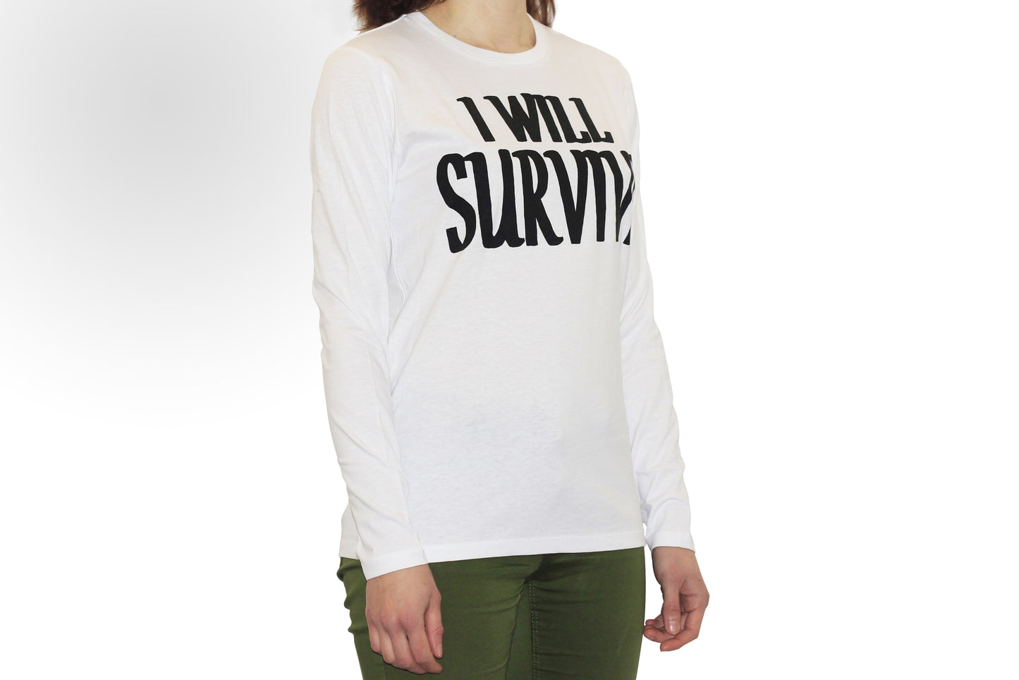 T-shirt manches longues THÉO MERCIER, I WILL SURVIVE