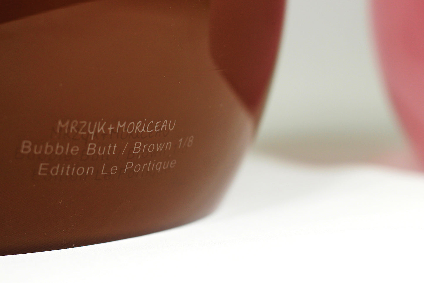 Vase soliflore MRZYK & MORICEAU - Bubble Butt - Édition Le Portique - Série limitée