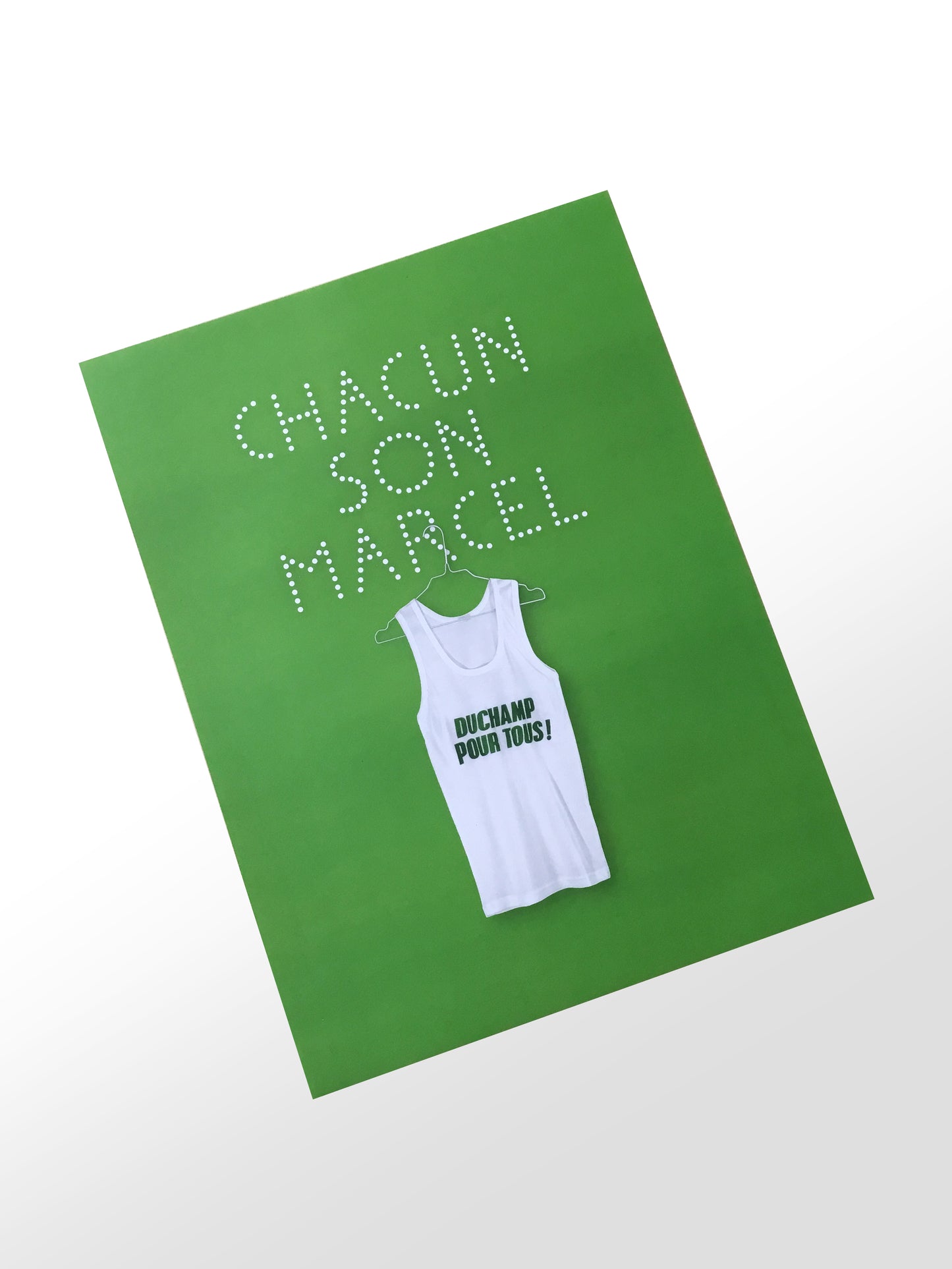 Affiche JECHERRYLANUIT - Chacun son Marcel, Duchamp pour tous