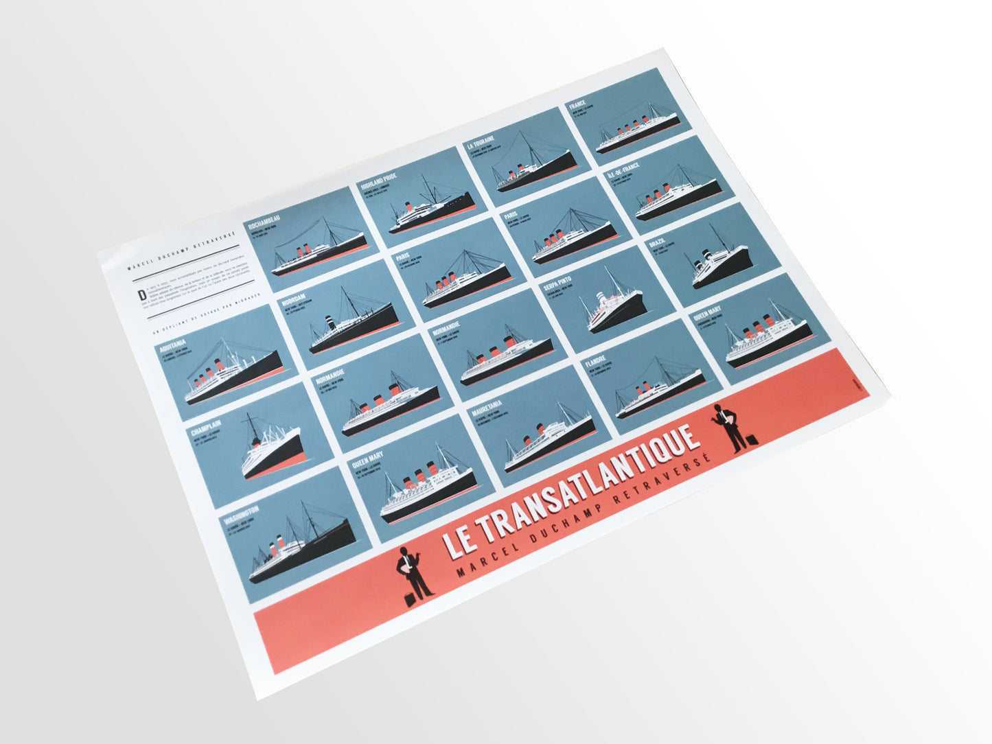 Affiche NIDRAGED - 10 transatlantiques