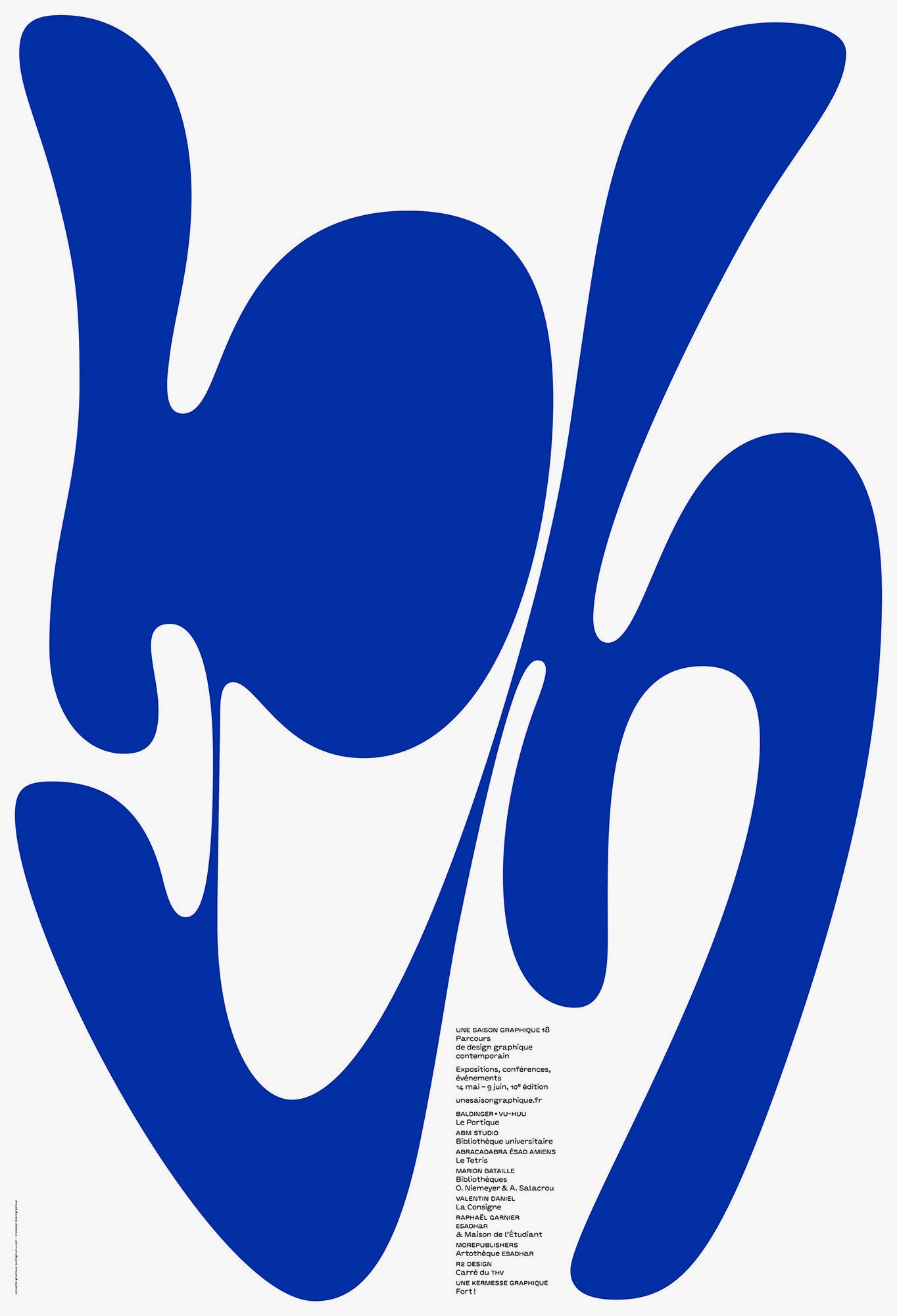 Affiche BALDINGER • VU-HUU - 120 x 176 cm