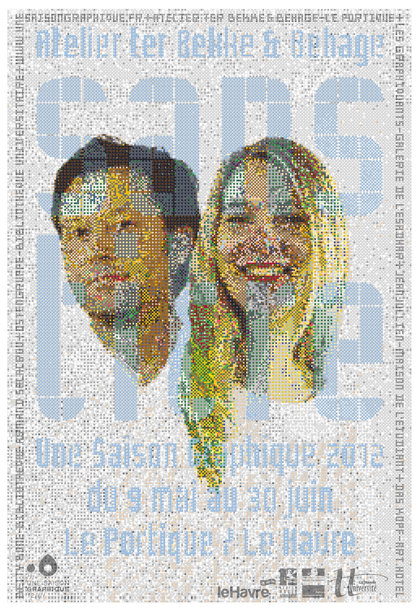 Affiche TER BEKKE & BEHAGE - Une Saison Graphique 12 - 120 x 176 cm