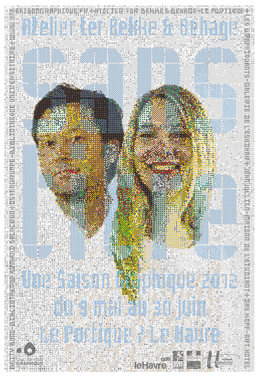 Affiche TER BEKKE & BEHAGE - Une Saison Graphique 12 - 120 x 176 cm